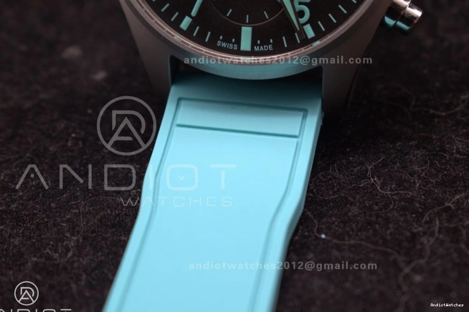 2023 TEAM FORMULA IW388106  IWC ONE TW Petronas  1:1 Green Mercedes-AMG Best Durable 496 Chronograph Factory 0822